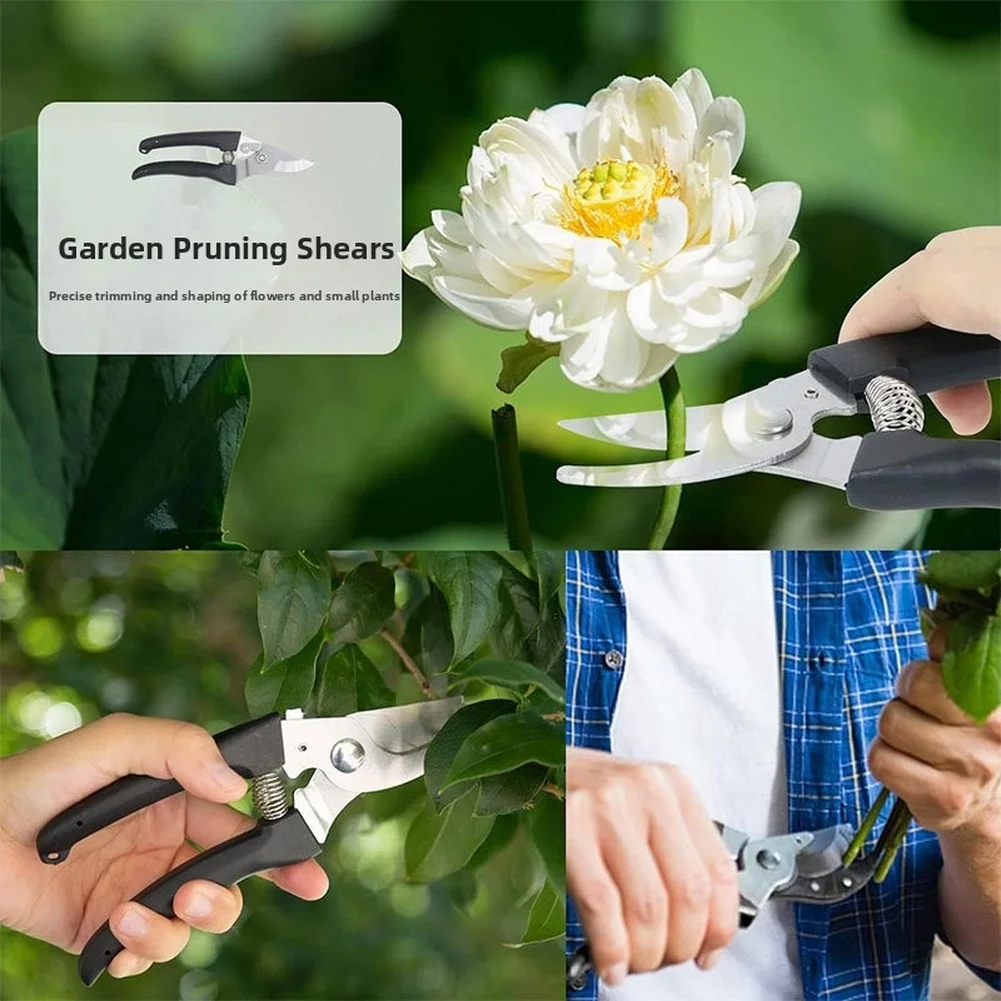10 Piece For Gardening Essentials Kit with Ergonomic Grip Tools for Digging Planting Pruning and Soil Aeration