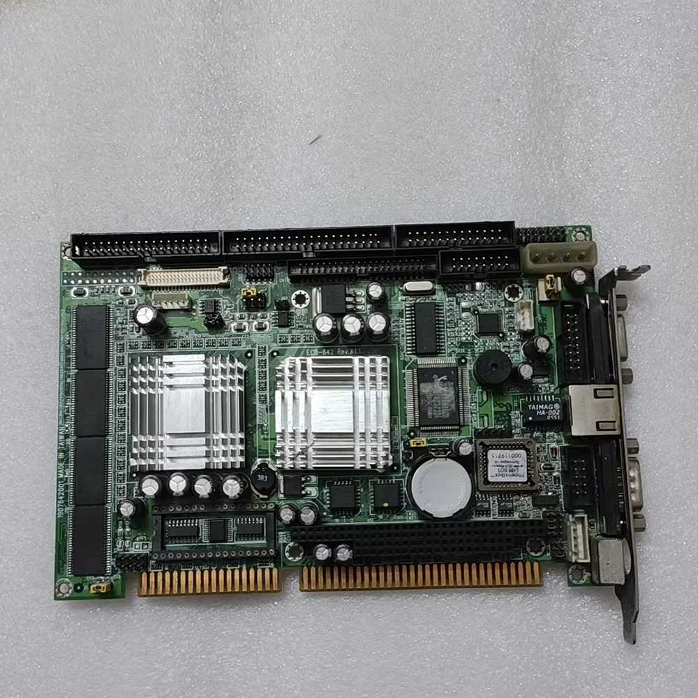 

Half-Length Industrial Motherboard ECB-642 REV A1.1 ISA