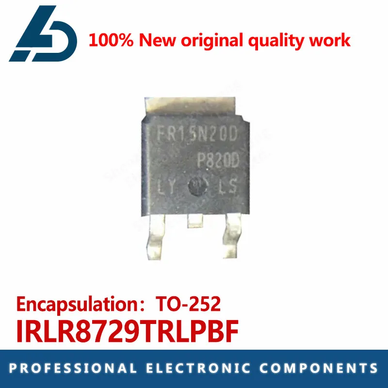 10 szt. 252 IRLR8729TRLPBF LR8729 IRLR8729TRPBF IRLR8729PBF rrr8729 30V/58A moc MOSFET