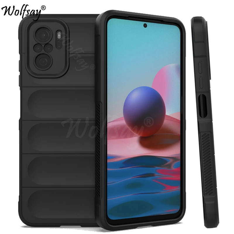 Chống Sốc Ốp Lưng Điện Thoại Xiaomi Redmi Note 10 Ốp Lưng Silicone Full Bao Da Redmi Note 10 4G Dành Cho Redmi lưu Ý 10 10S 11 Pro Plus