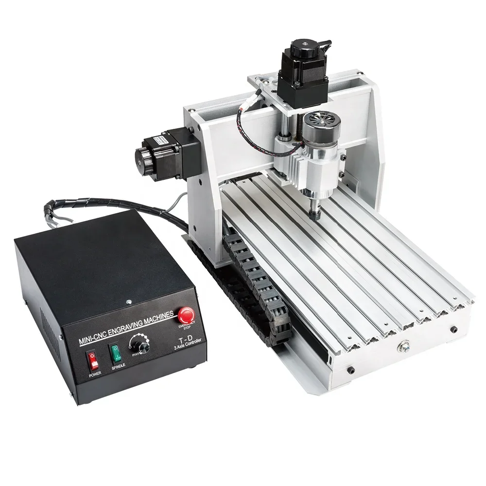 

XYZ=210*300*60MM 11000rpm 300W ER11 Air Spindle 3 Axis Wood CNC Router Machine Mini CNC Router 3020