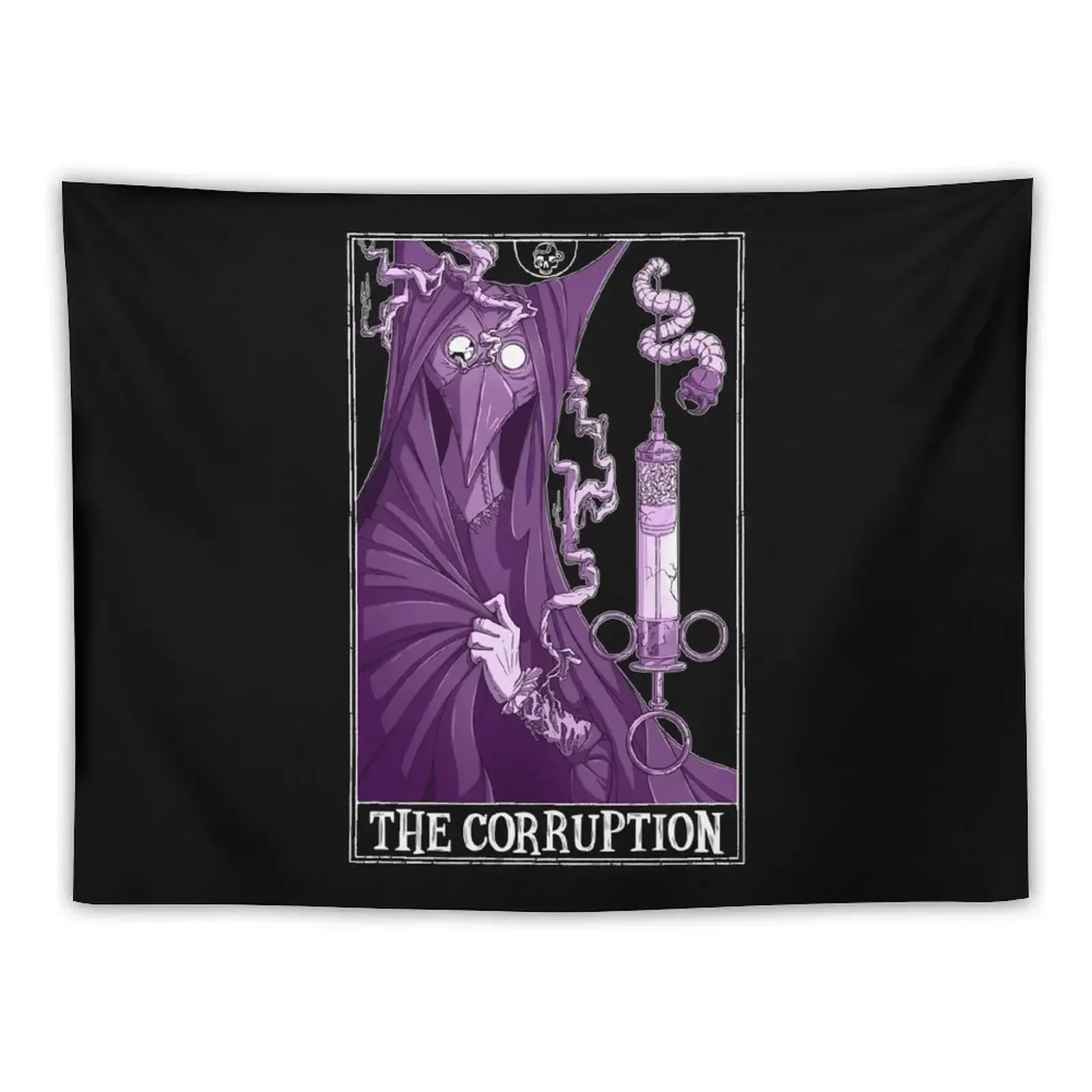 The Corruption Tarotesque - (Dark) Tapestry Things To The Room Tapete For The Wall Hanging Wall Tapestry