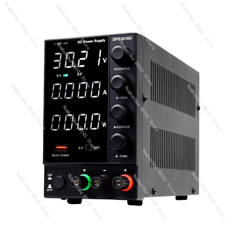 

Solid test adjustable DC regulated power supply digital display 30v5a10a ammeter notebook mobile phone repair