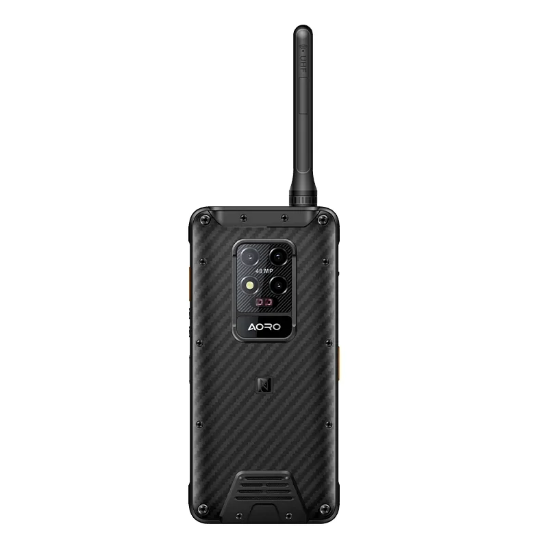 AORO M7 Android Zelloトランシーバー 4Gデジタル無線 長距離POC DMR UHF 耐衝撃スマートフォン