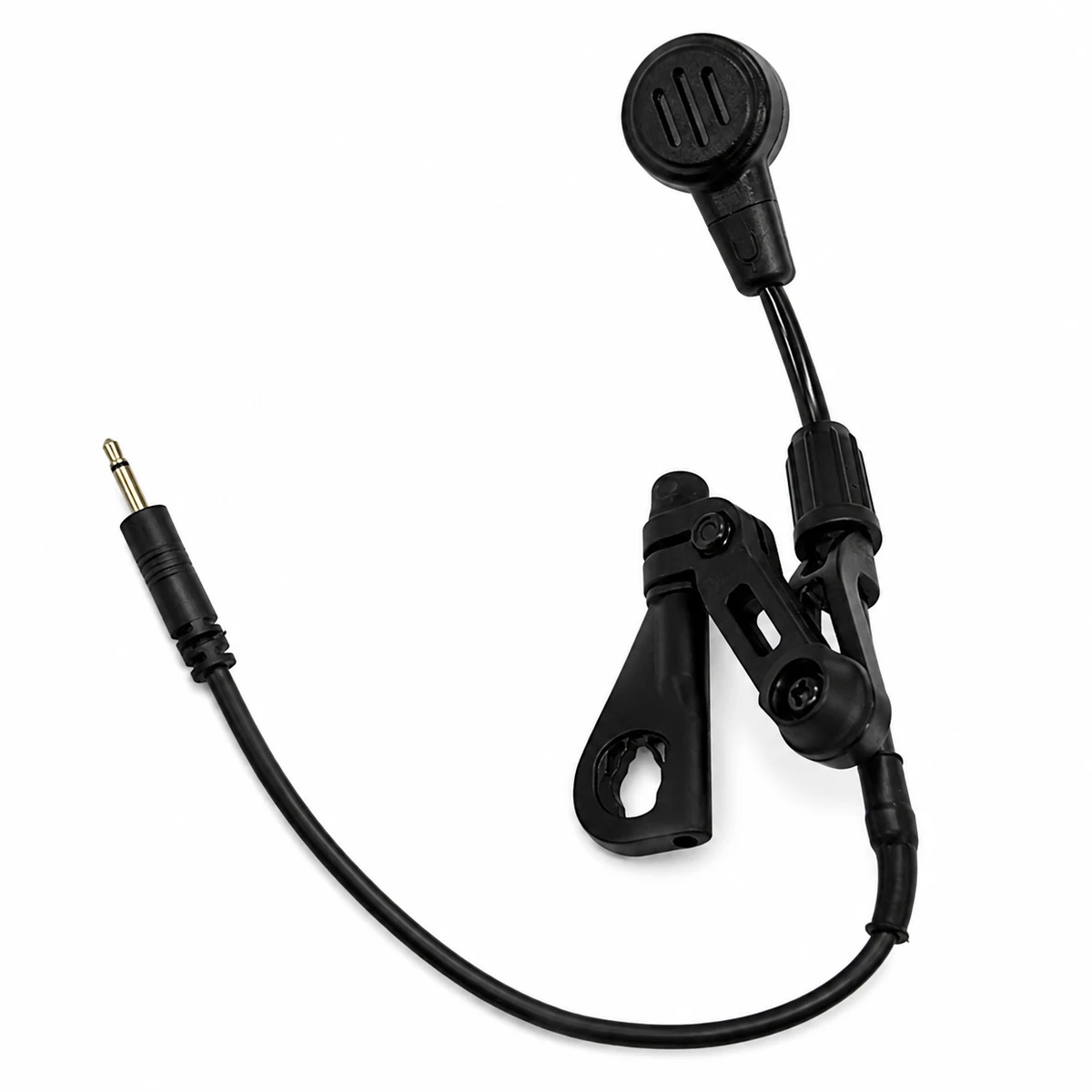 EARMOR S10D，EARMOR Tactical Cantilever Microphone, Detachable Electronic Mic for Hunting Airsoft Shooting Training