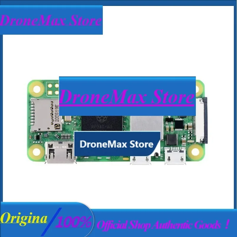 DroMaRaspberry Pi Zero 2 W | 1GHz Quad-Core 64-bit ARM | 512MB RAM | WiFi & Bluetooth 4.2/BLE