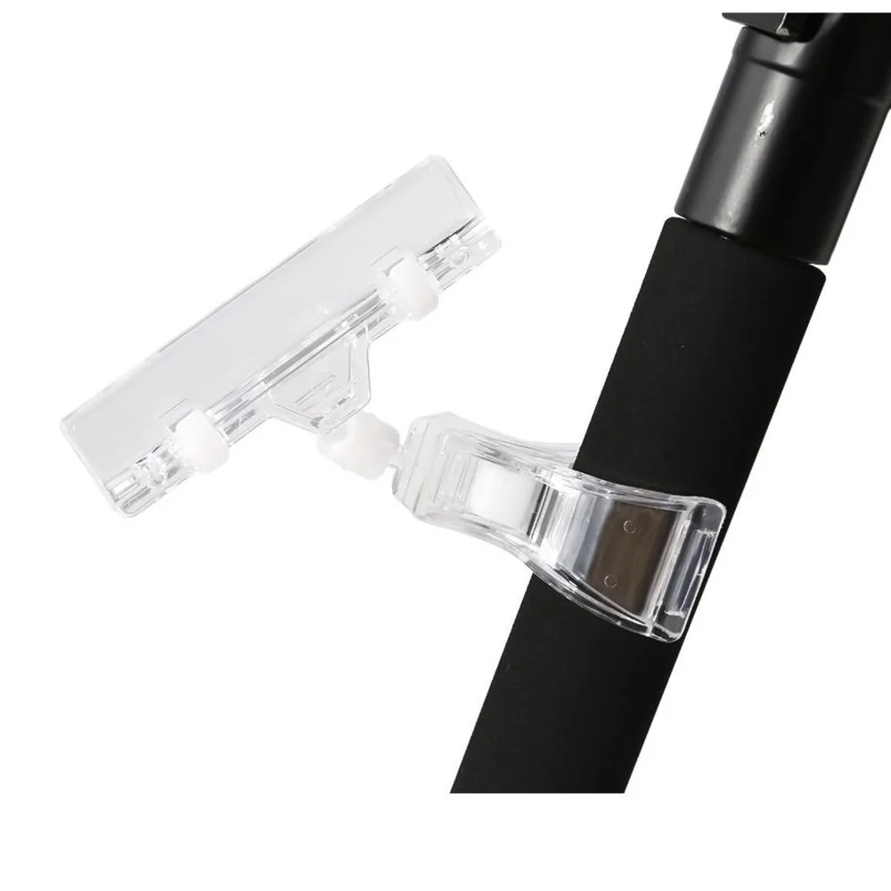 Kunststoff POP Preis Label Zeichen Display Halter Frühling Clips Für Rohr Rohr Karte Papier Tag Signage Werbung | Loripos