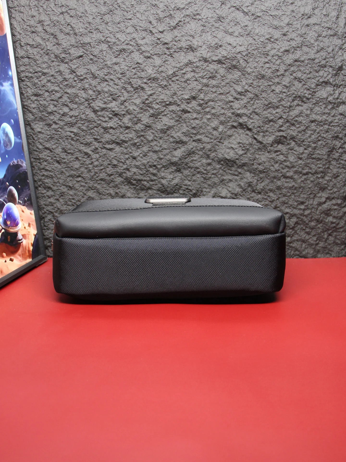 Men's Casual Large Capacity Nylon Single Shoulder Bag 1680 Ballistic Crossbody Bag Trendy Horizontal Small Square Bag view 5