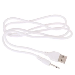 1PC USB DC 2.5 Vibrator Charger Cable Cord for Rechargeable Toys Vibrators Massagers Accessories Universal USB Power Supply