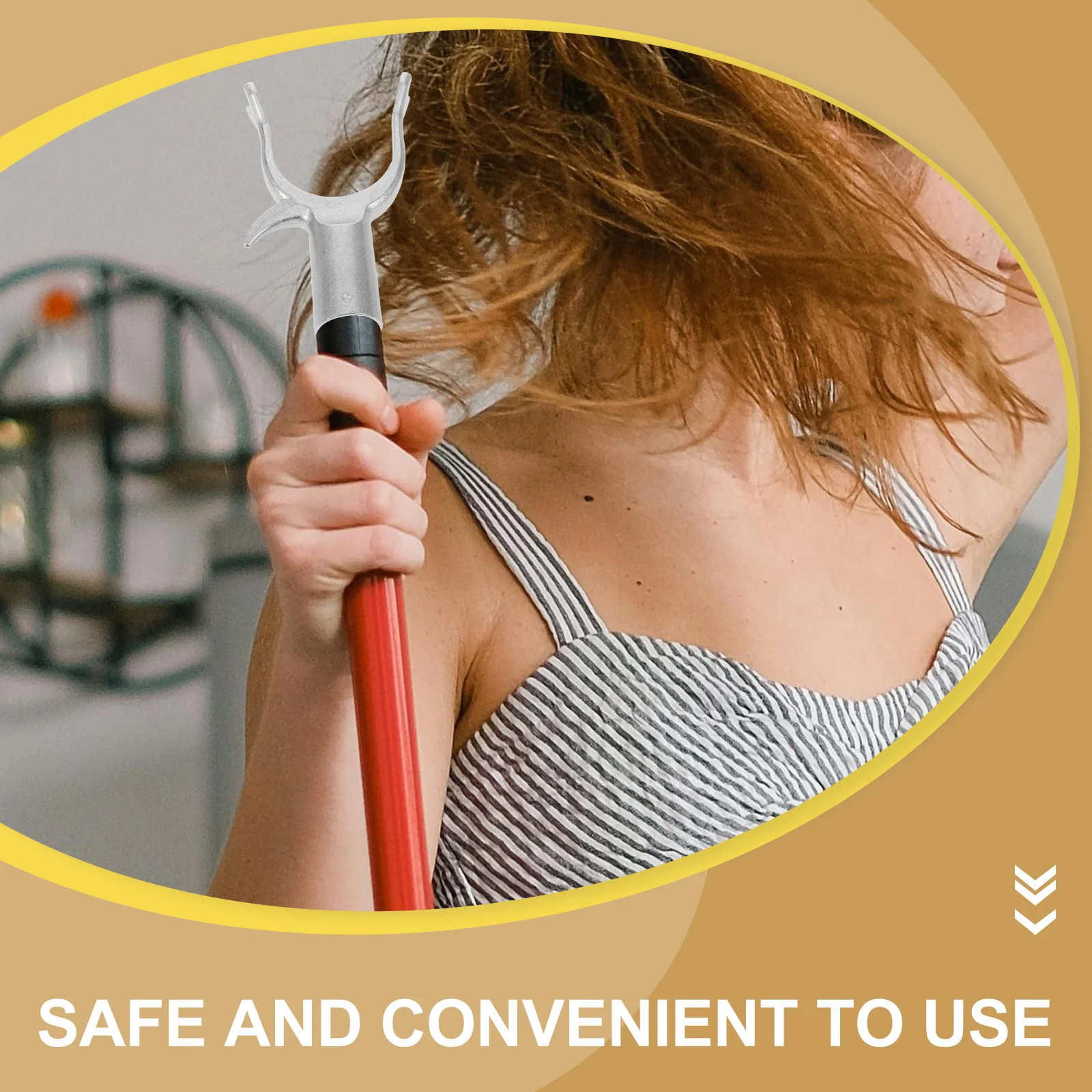 Testine di ricambio per forcella per asta per vestiti in metallo resistente da 3 pezzi, durata di lunga durata per vestiti domestici, strumenti per appendere connettori per pali