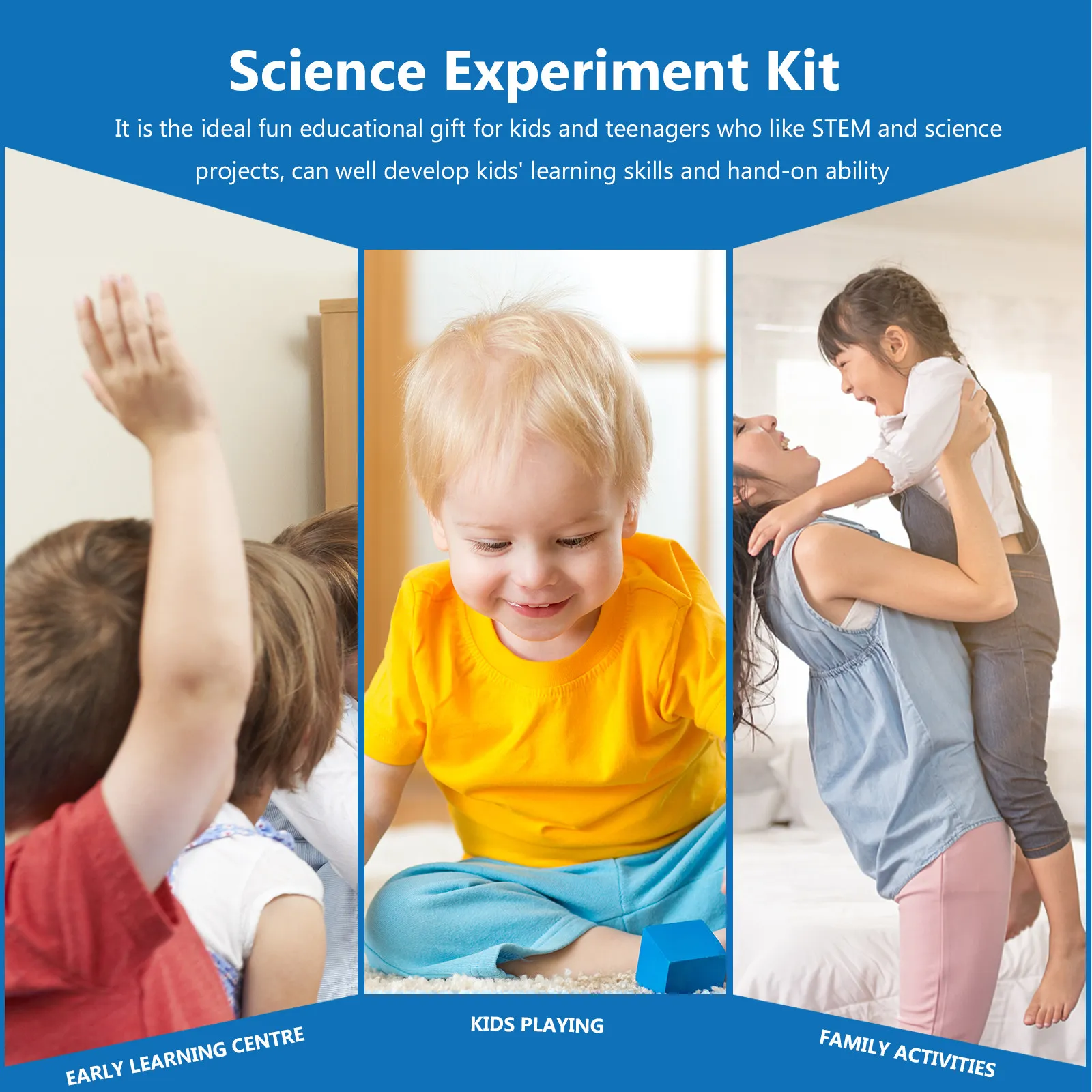 

1Set Wind Generator Assemble Stem Educational Electric Learning Kit DIY Assembly Science Experiment for Students