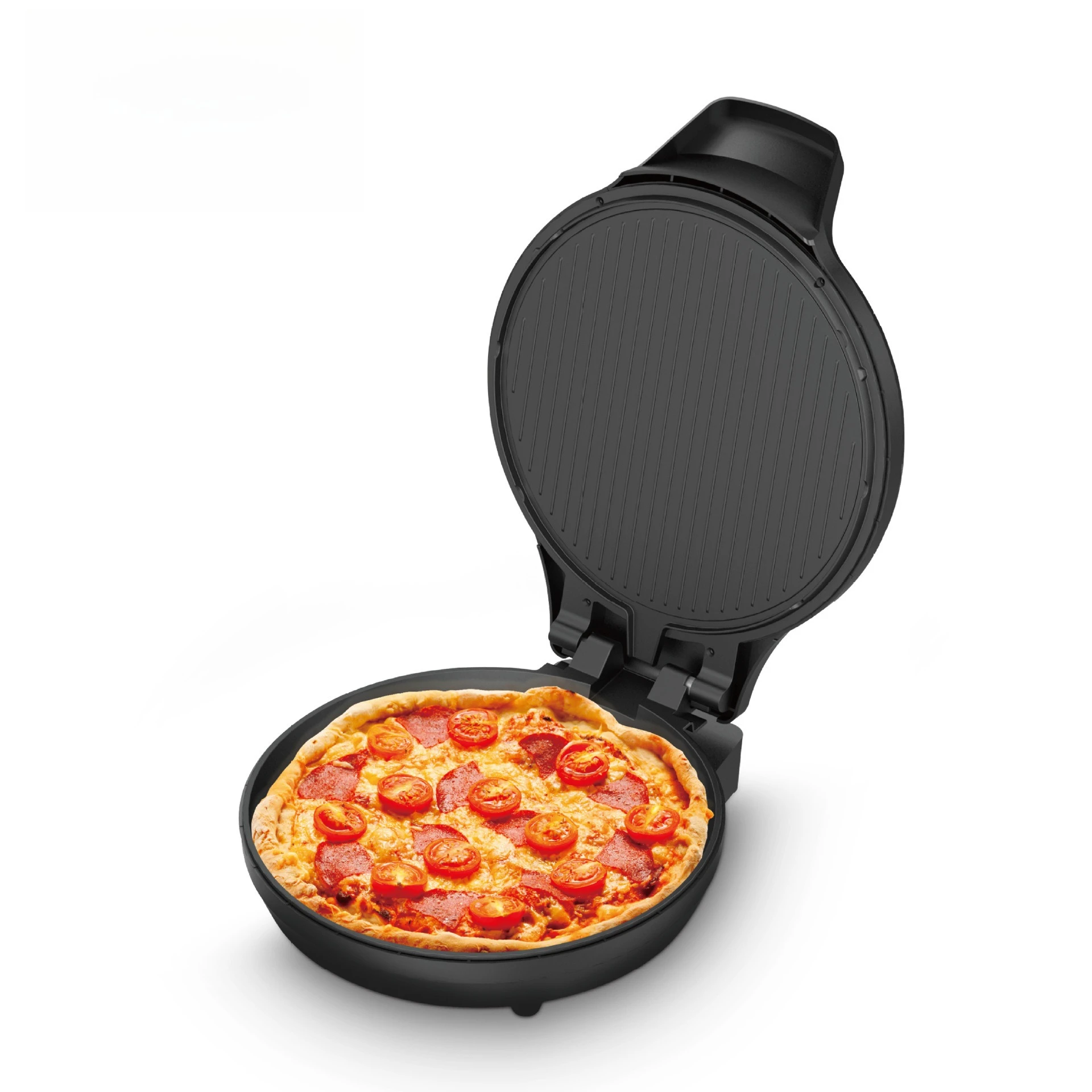 

Household pizza maker Non-stick baking pan Double-sided heating 30cm diameter Large capacity Pizza Maker