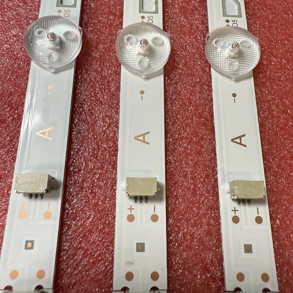 

3pcs LED backlight strip for PLE-43S07FHD TV 43L1600C 43L2600C 43L26CMC L43E9600 L43E9600 JL.D43081330-140FS-M E469119