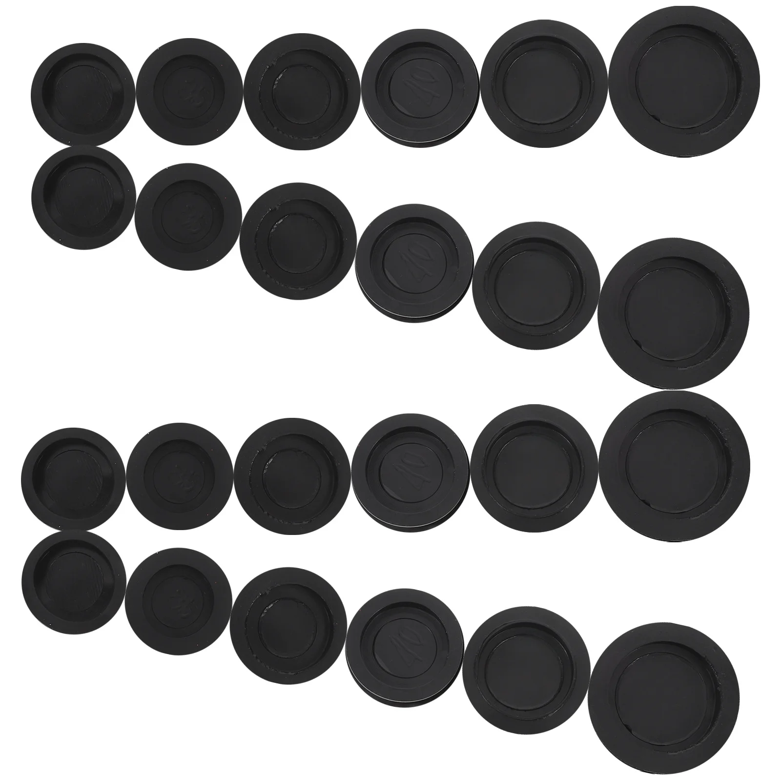 24 stücke Sparen Box Doppel Schicht Universal Sparschwein Loch Stecker Ersatz Für Münze Jar Staubdicht Stopper Zubehör