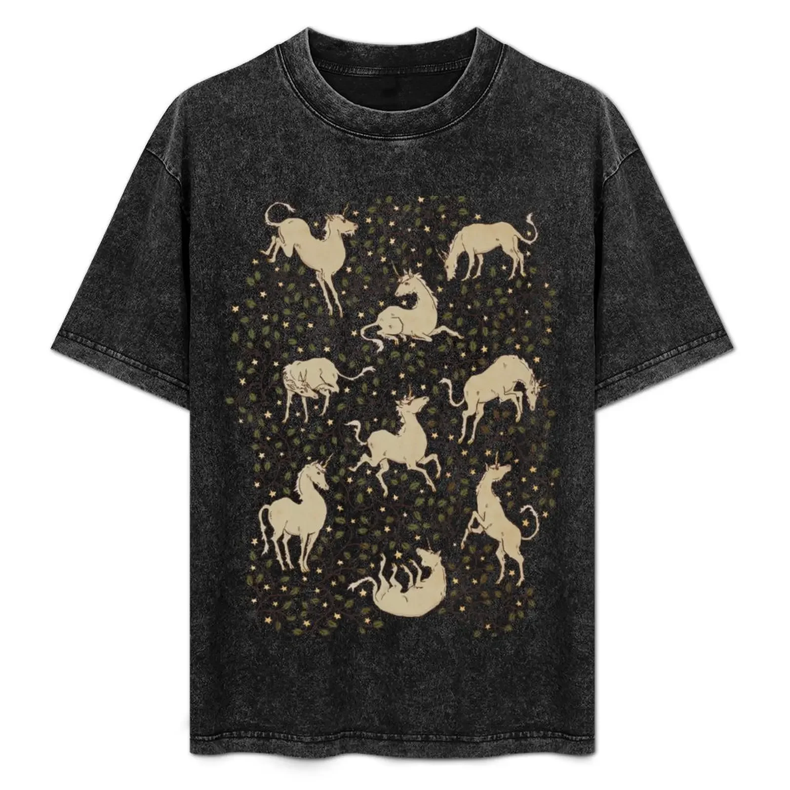 

Twilight Unicorns T-Shirt Casual Work Wear T-Shirt