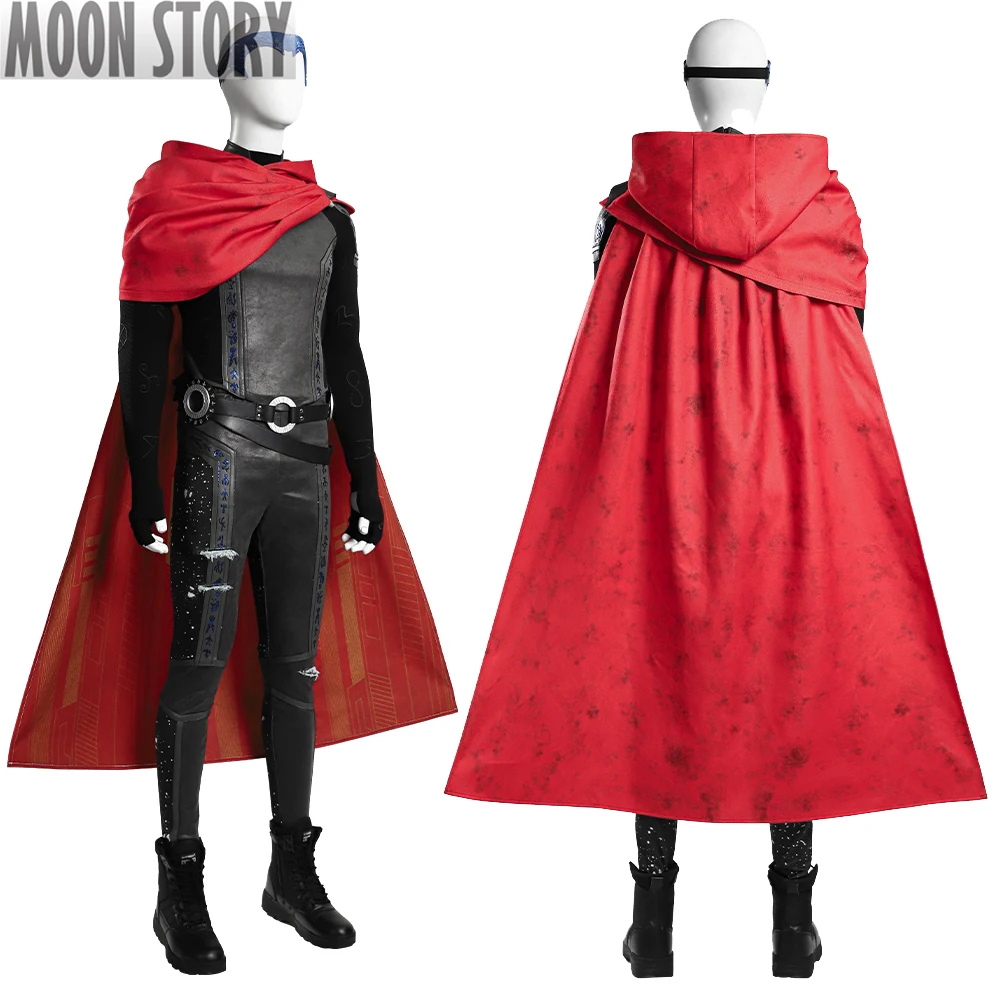 Agatha Cosplay Costume All Along Boy William Kaplan Red Cloak Billy Maximoff Adult Men Outfit Halloween Carnival Party Full Set