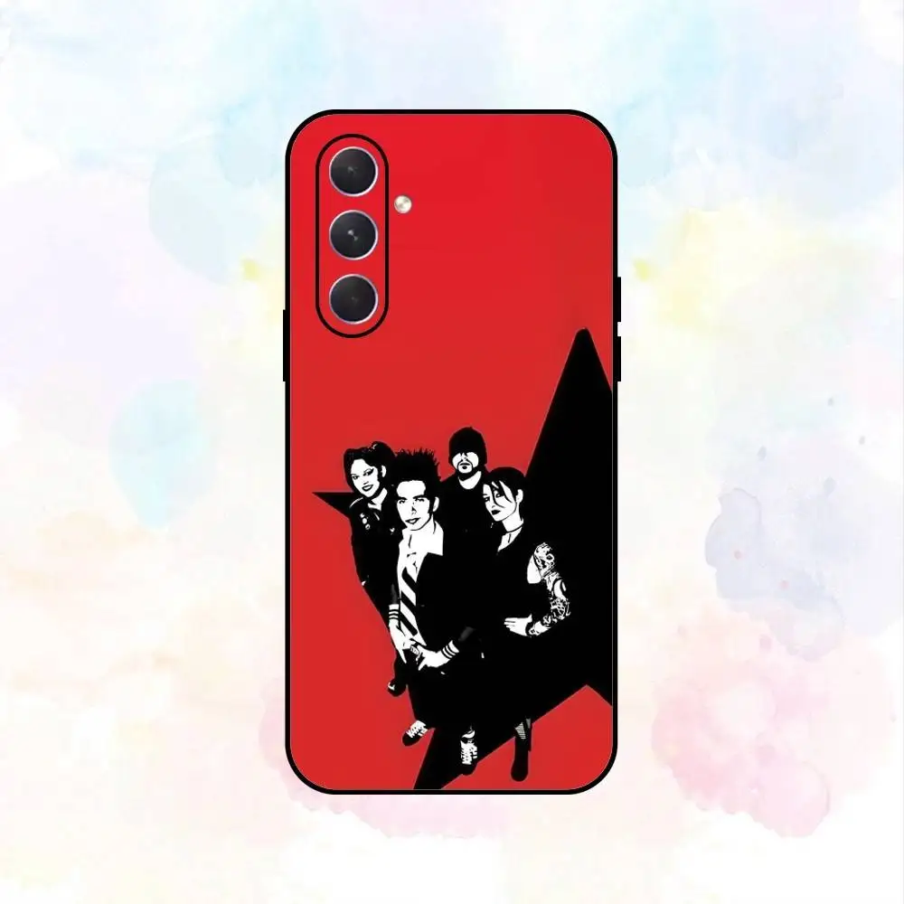 M-Mindless S-Self Indulgence    Phone Case For Samsung Galaxy A73,A72,A71,A70,A53,A52,A51,Others Soft Black Shell