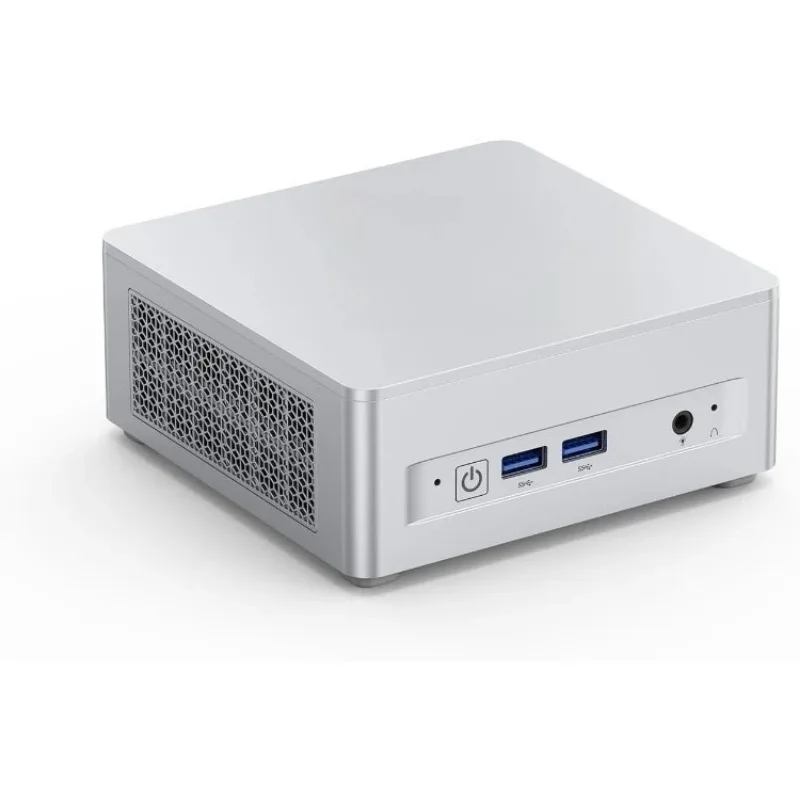 Slim Mini PC AMD Ryzen 7 8745H 8 Core 16 Threads Bare Computer No RAM SSD OS DP USB4 8K Output 2.5G LAN WiFi6 Ron