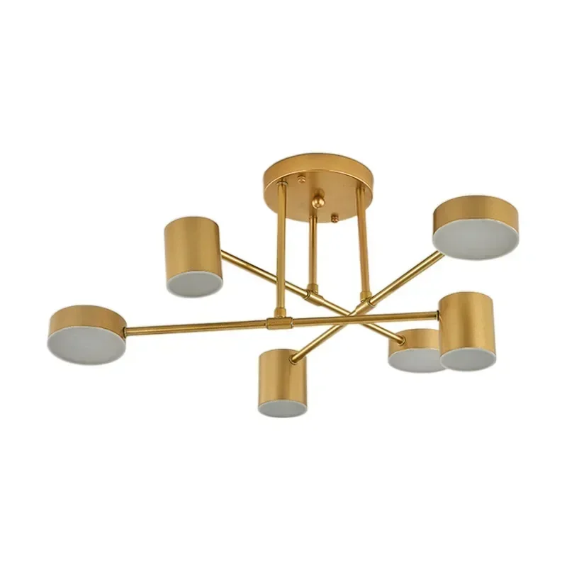 Kitchen Mid Century Led Chandelier Ceiling Lamp For Living Room Bedroom Home Decor Lighting Bar Ceiling Lights  AC 110/220V