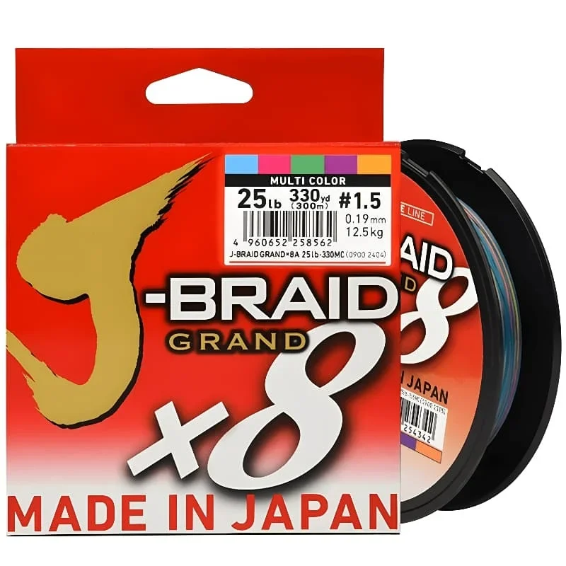 Original DAIWAPE JBRAID GRAND 300M Japan PE Fishing Line Sub-line Sea SUFIX Boat Line Strong Tension Carp Sea Fishing