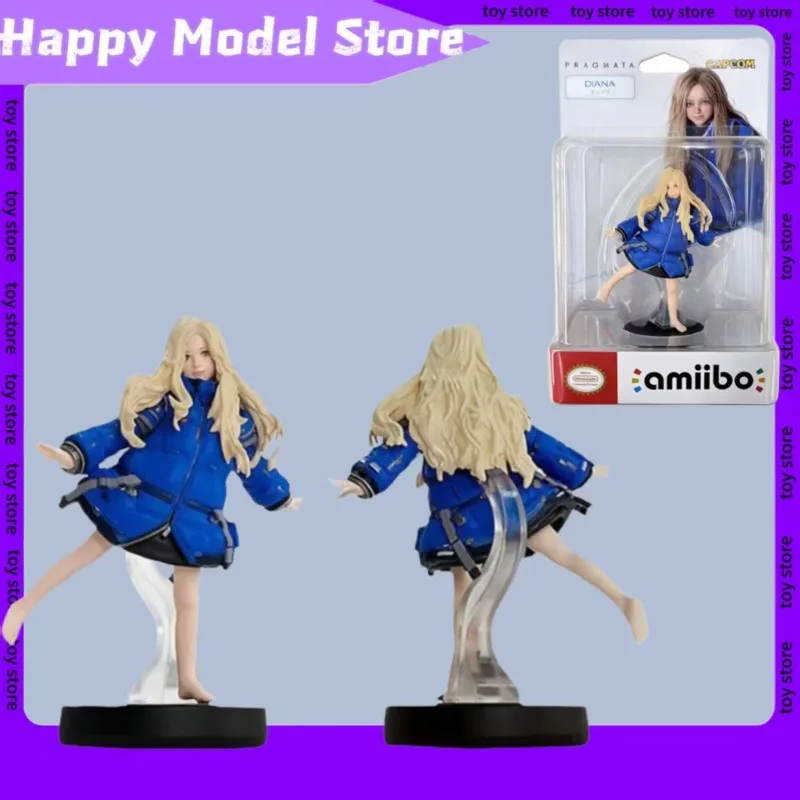 

Presale Diana Figure Human Machine Blue Jacket Beauty Gamer Static Model Pixiv Ornament Collection Periphery Toy Holiday Gift
