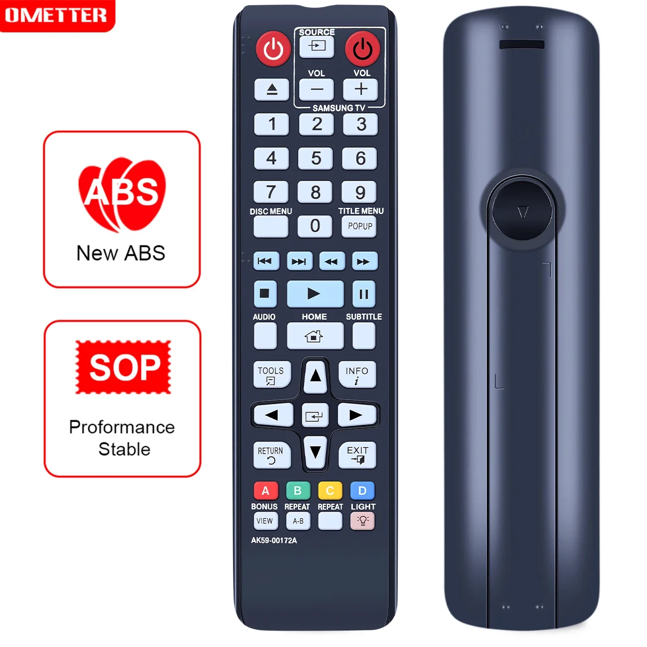 ACCOONA New Remote Control for Samsung AK59-00172A BD-F5700 BDHM57CZA BD-H6500 BD-H6500/ZA BD Blu-Ray Disc DVD Player