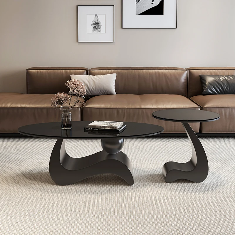 

Space Saving Aesthetic Simple Side Table Unique Design Coffee Tables Minimalist Mobili Per Il Soggiorno Living Room Furniture
