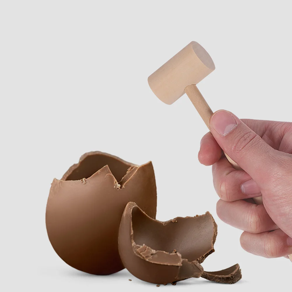 

3pcs Wooden Hammers Seafood Tool Crab Lobster Eating Kitchen Utensils Meat Tenderizer Hammer Mini Wood Mallets