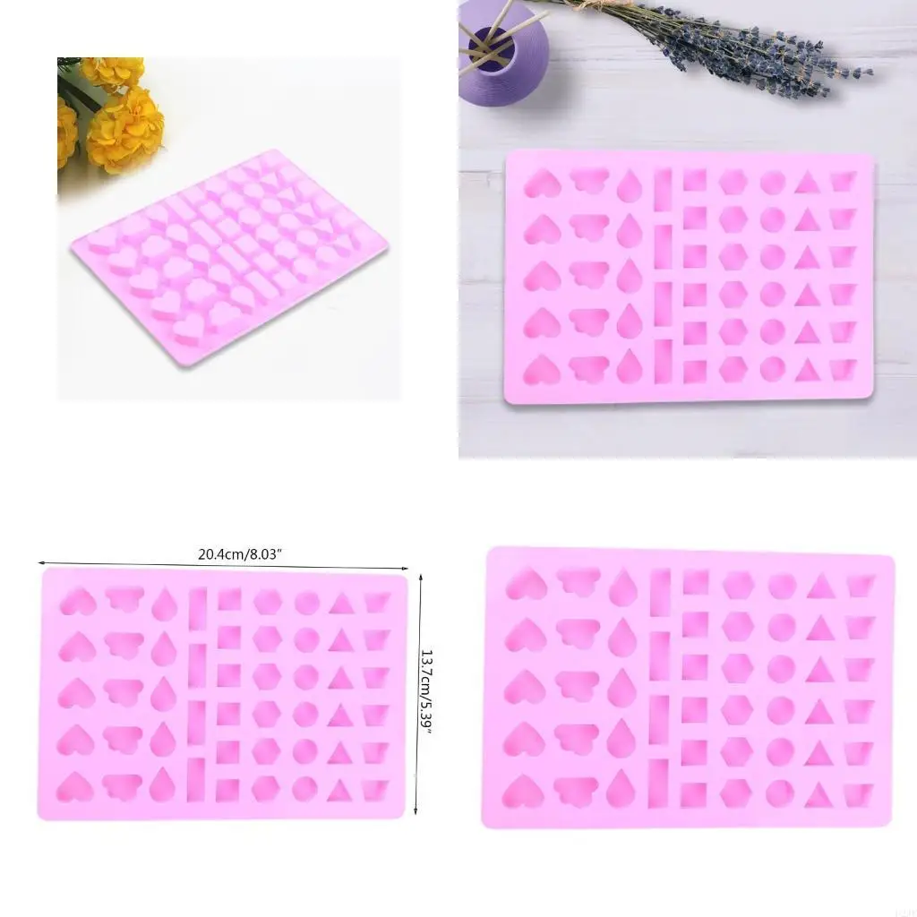 

Super Glossy Mini Square Circle Earrings Silicone Mold Earring Resin Mold