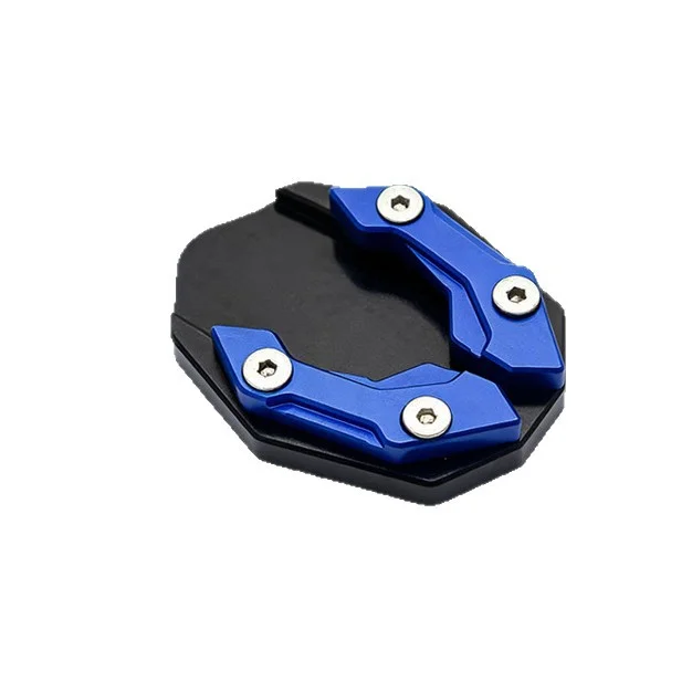 CNC Side Stand Pad for Kawasaki Z/Ninja/Versys/Vulcan – Anti-Slip Kickstand Enlarger, Universal Motorbike Scooter E-Bike Base