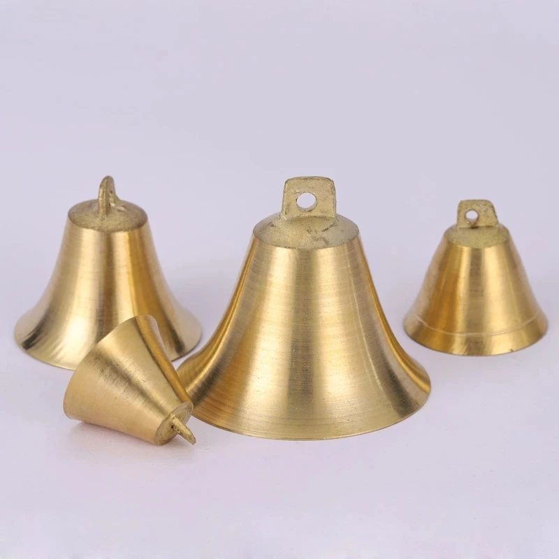 1pc Cow Horse Sheep Dog Grazing Copper Bells Small Large Thickened Cattle Sheep Antique Bells Animal Prevent The Loss Alloy Bell