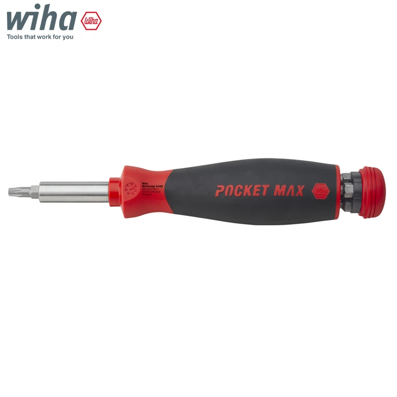 wiha chave de fenda magnetica com bit magazine pocketmax bit holding peca 45292 4 01