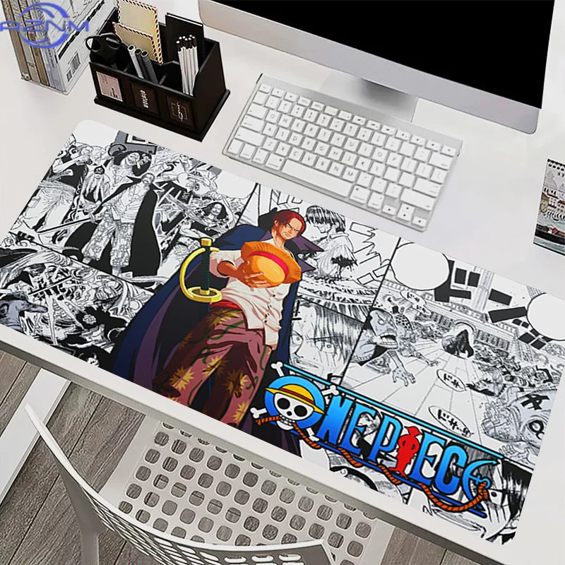 Mouse Pad HD Print O-one P-piece Shanks Gamer Notebook Desk Mat Large Gaming Keyboard Pad Designed specifically Anime Mousepad