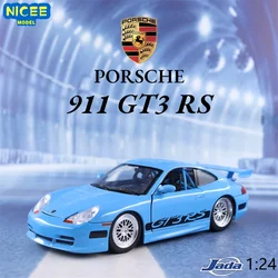 1:24 Fast&Furious Porsche 911 GT3 RS Sports car Diecast Car Metal Alloy Model Car Toys for Children Gift Collection J175