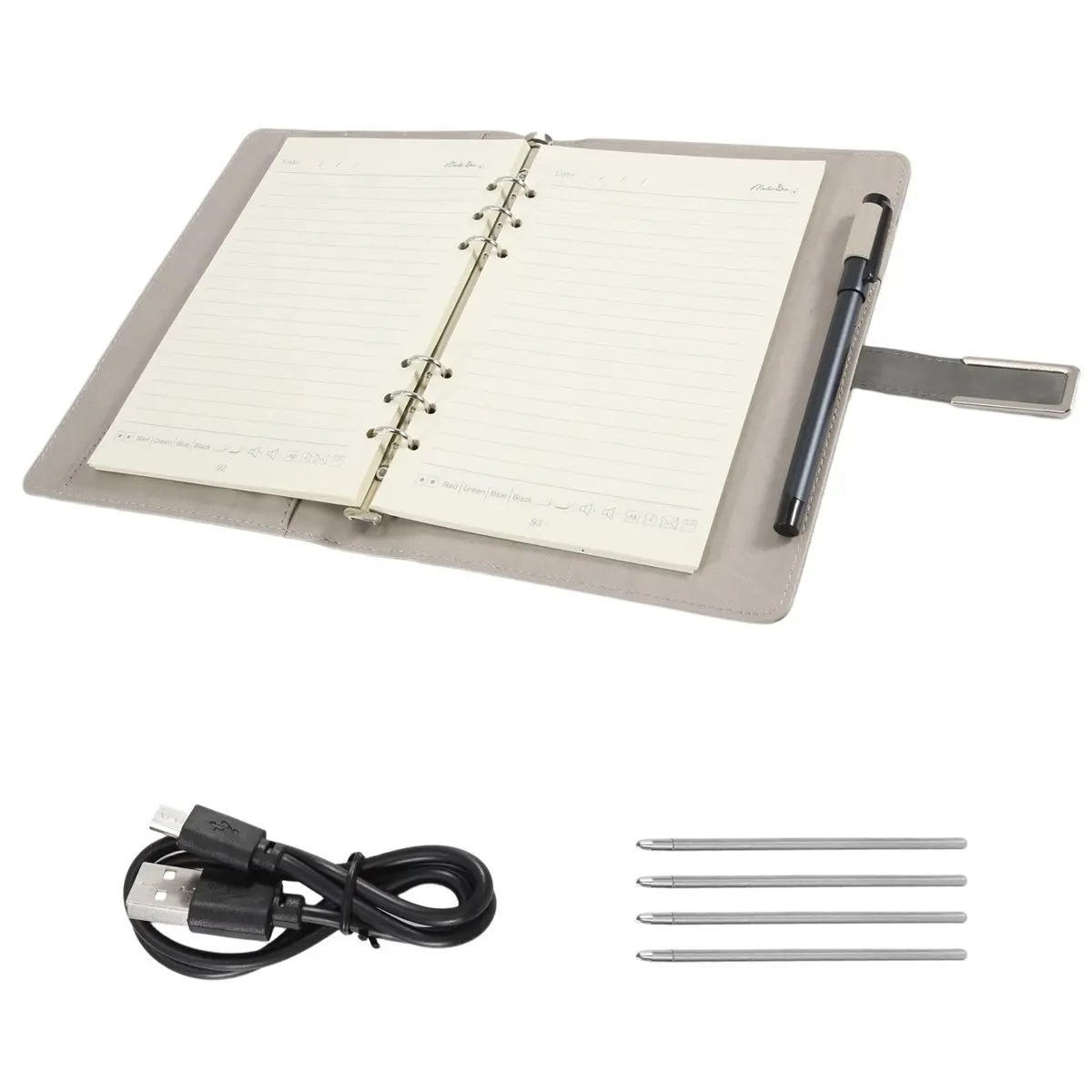 828 Syncify Digital Sketchbook Pro V2, Bluetooth 5.0 Smart Sync Pen & Digital Notebook, Writing & Note-Taking Tool B