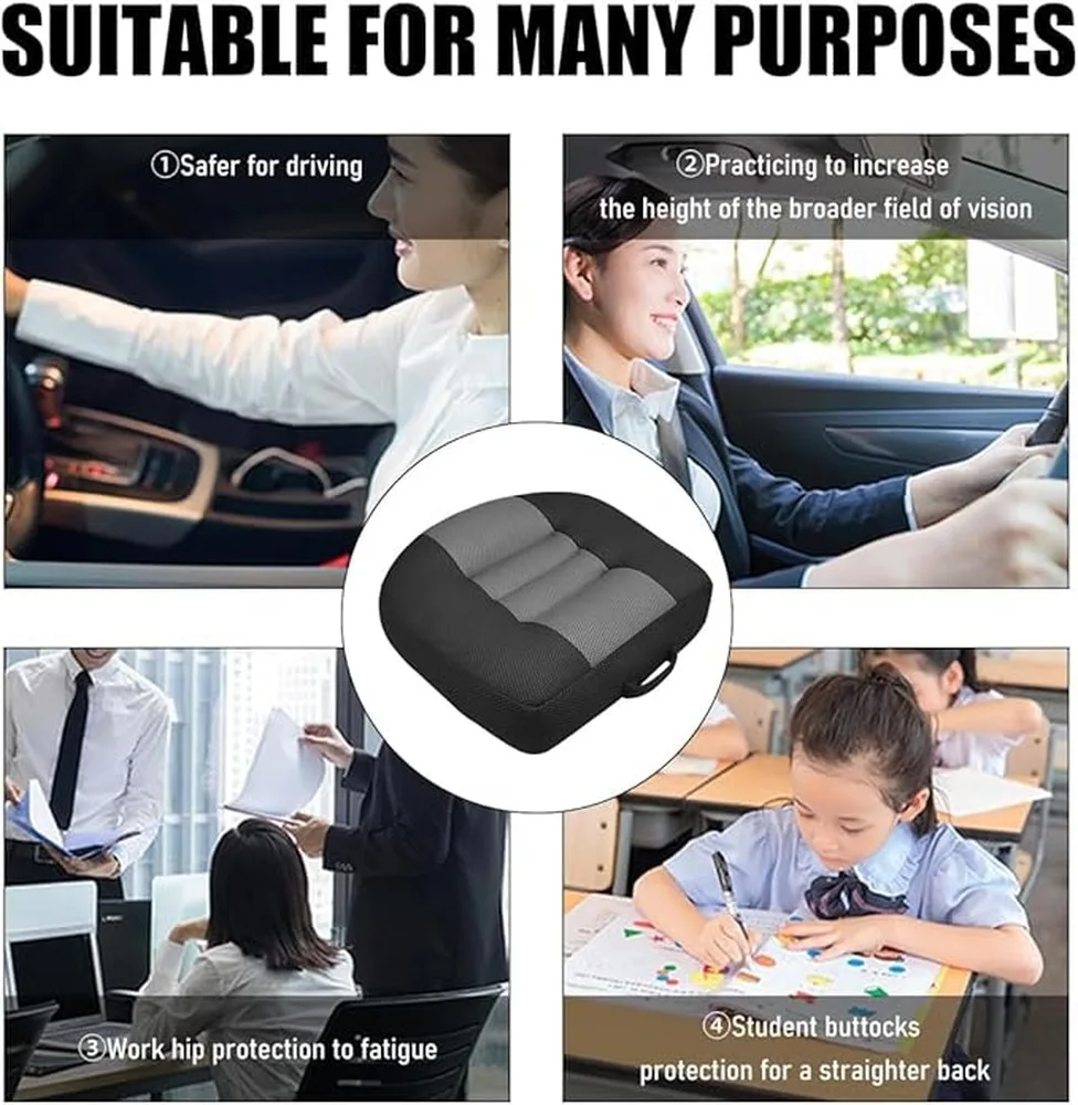 Meticulously Selected Car Seat Cushion For Comfort And Breathability Extended Periods In Car Crafted