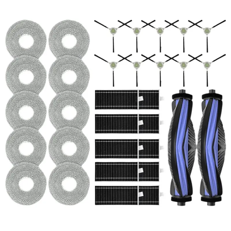 

T83C-для Lefant M3 Сменные аксессуары Основная щетка Боковая щетка HEPA-фильтр Детали ткани для швабры
