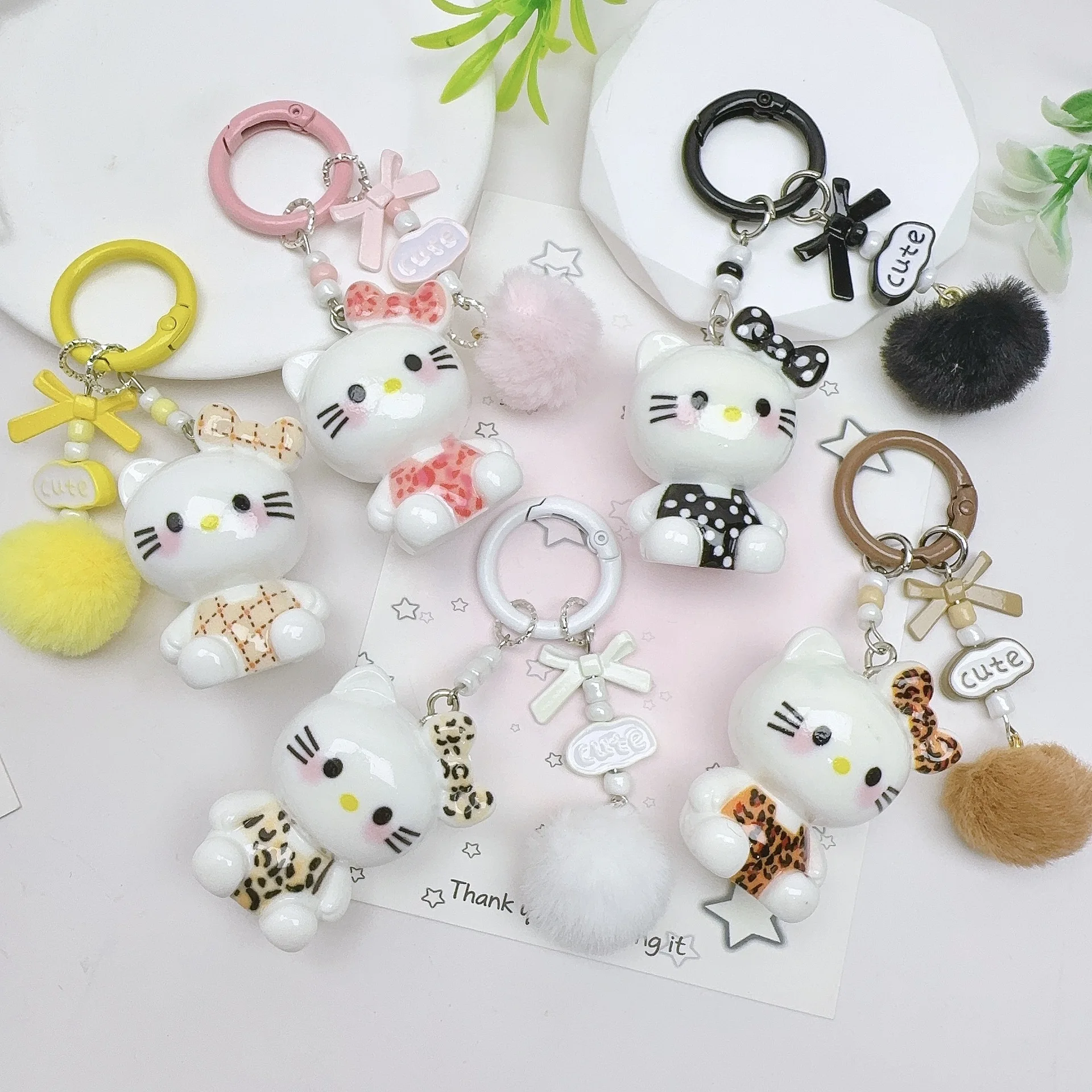 Новый Sanrio Charmmy Kitty брелок мультфильм