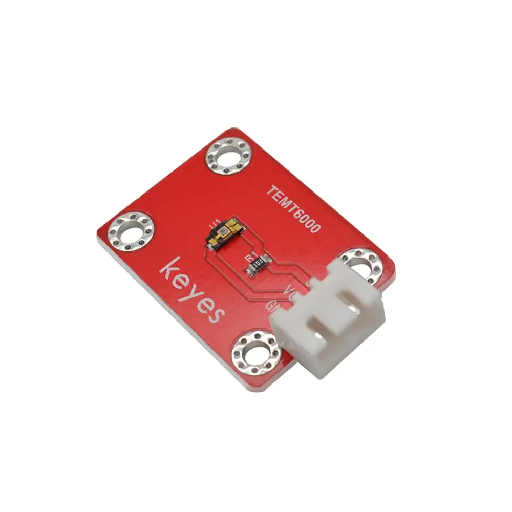 5pcs Keyes Brick Temt6000 Light Sensor(pad Hole) Anti-reverse Plug White Terminal For Arduino