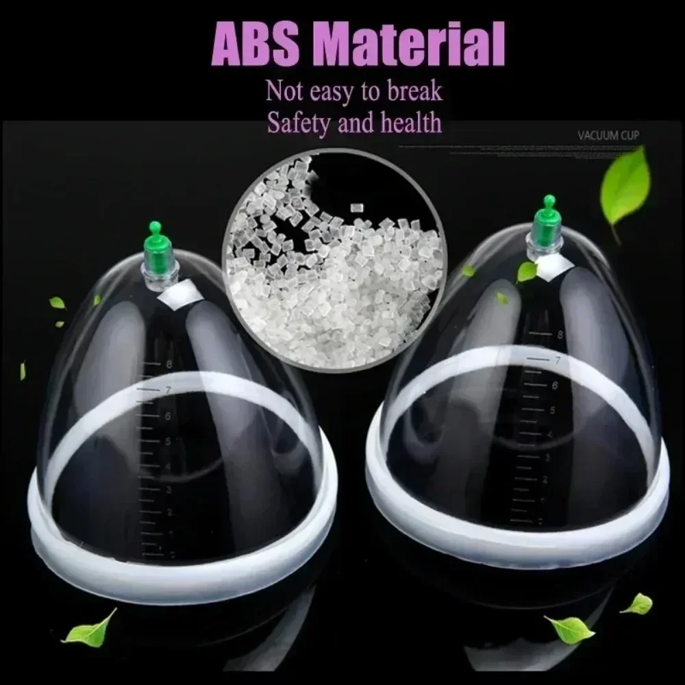 Breast Massage Vacuum Cup Portable Female Breast Enlargement Pump Anti-Chest Sagging Double Suction Cup Butt Lift Vacuum Machine