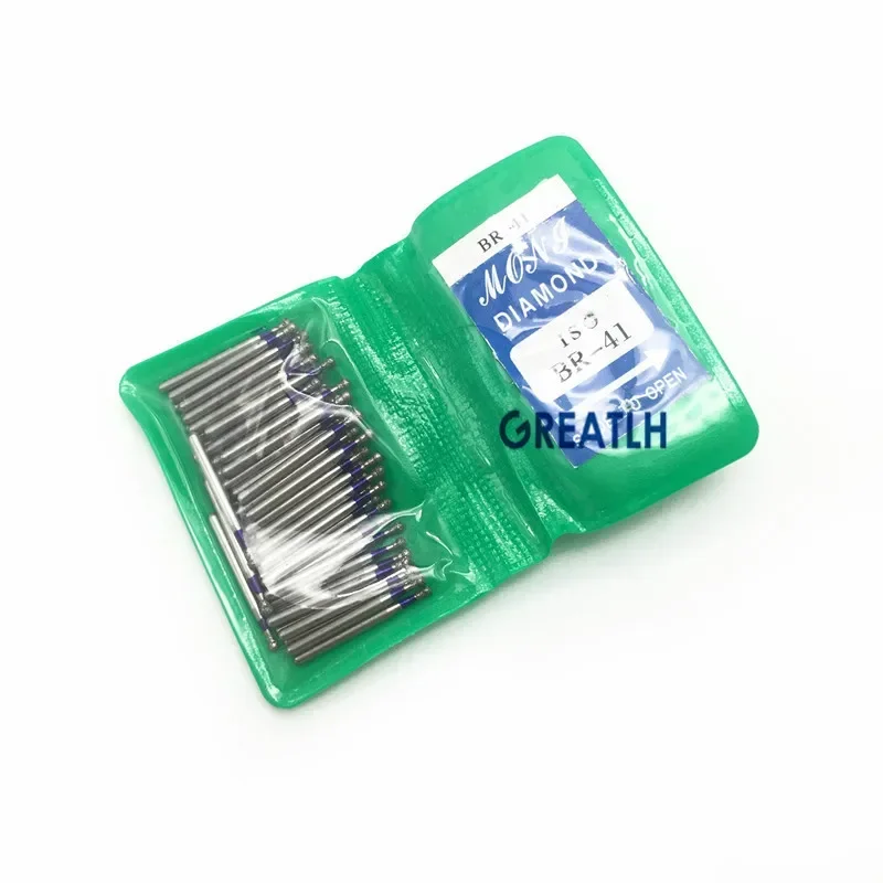 50 teile/beutel Dental Diamant FG High Speed Burs Zähne Polieren Dental Materialien BR Serie