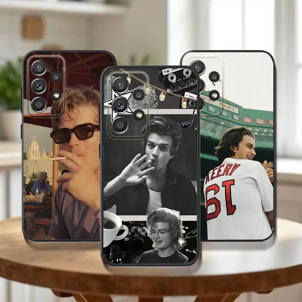 

D-Djo Singer J-Joe K-Keery Phone Case For Samsung Galaxy A73,31,32,72,41,53,52,71,22,5G,Note,J7,8,9 Soft Black Cover