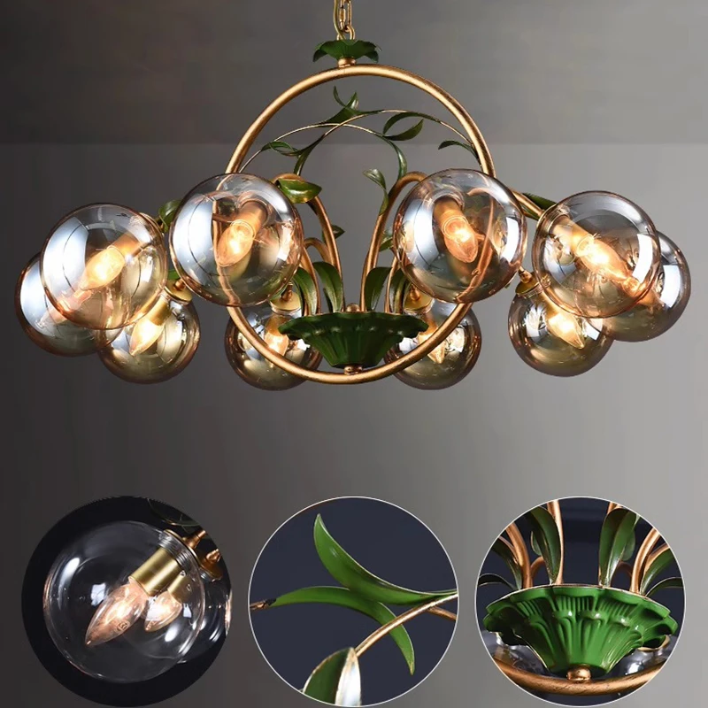 Modern LED Chandeliers for Home Decor, Luzes penduradas, Sala de estar, Sala de jantar, Iluminação interior