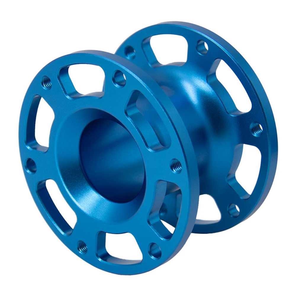 Simube Steering Wheel Spacers With 70 mm Bolt Pattern, Featuring CNC Machining and Anodized