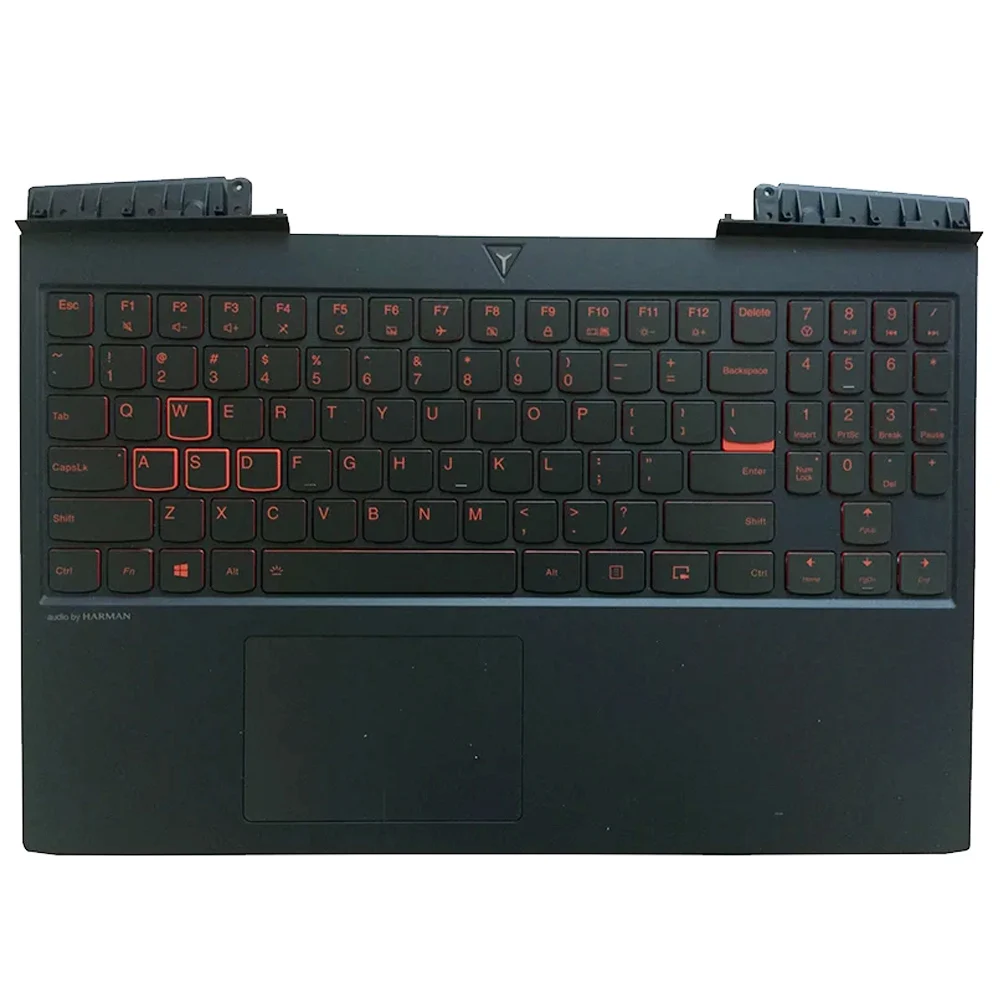 

NEW for Lenovo Legion Y7000P Y7000P-15 2019US Laptop Keyboard Backlit with Palmrest Upper COVER AP17N000400