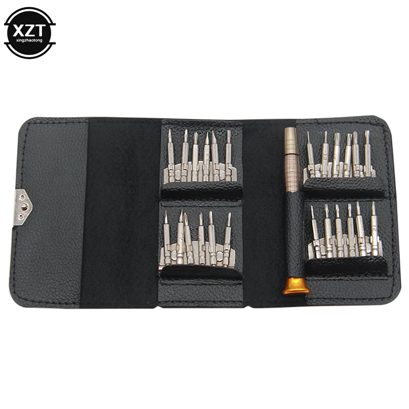 25 In 1 Torx Screwdriver Set Mobile Phone Repair Tool Kit Portable Multitool Hand Tool For Iphone Watch Tablet PC Glasses Camera