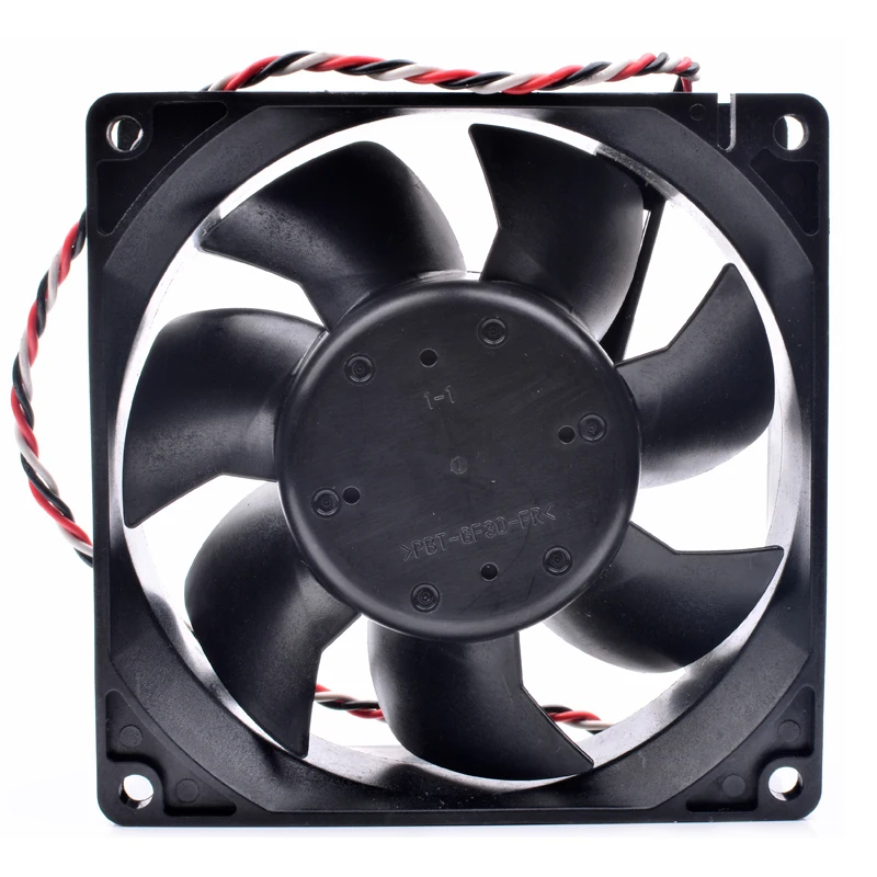 Original 3615KL-04W-B86 9cm 9038 92x92x38mm 12V 2.10A resistance thermal temperature control chassis cooling fan