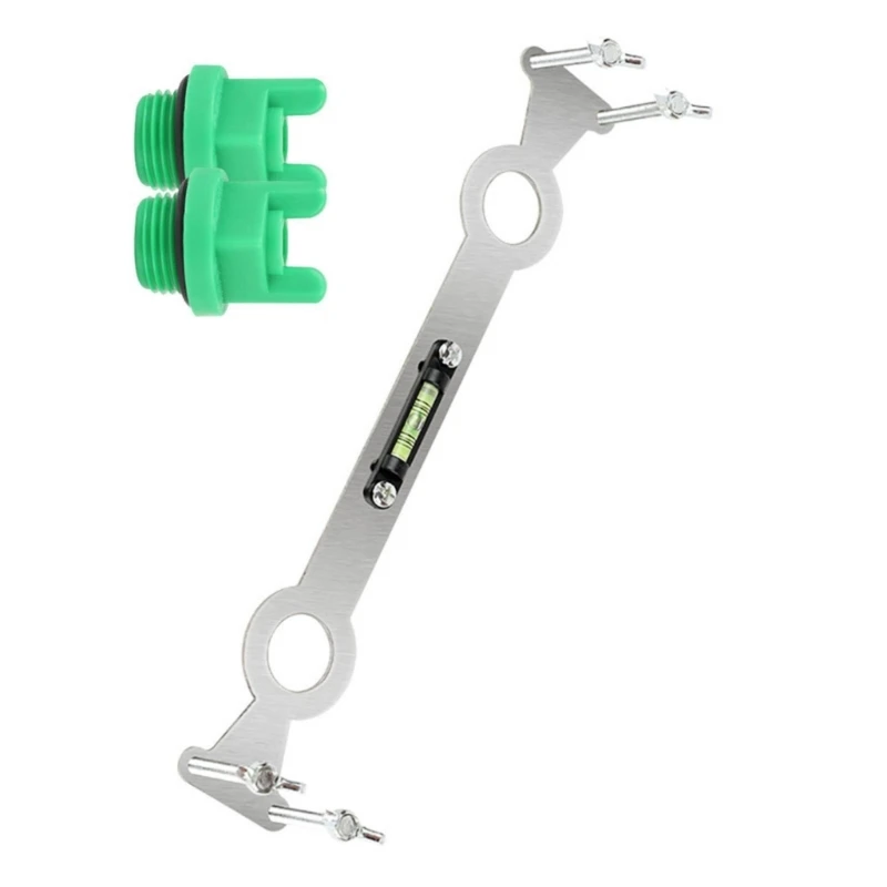 Water Pipe Leveler Screw Openings Self Leveling Multifunction Shower Wrench Tool 40JE