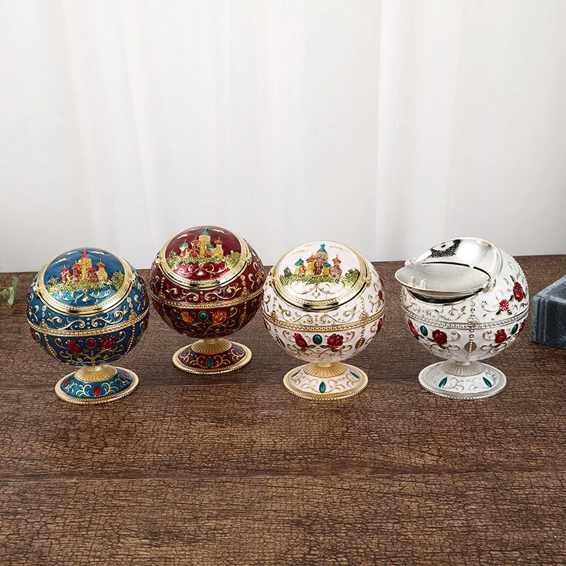 creative-personalized-ashtray-with-lid-creative-home-decoration-metal-european-cigarette-cup