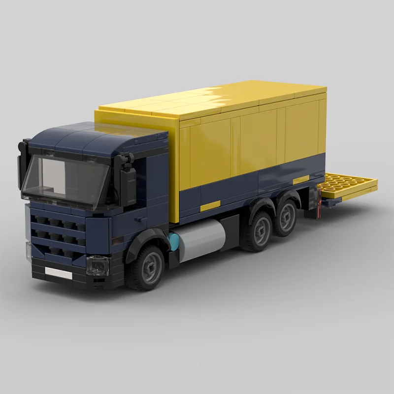 City Cars Truck Model Moc Building Bricks Truck 2-in-1 Model Technology Modular Blocks Gifts Christmas Toys DlY Sets Assembly